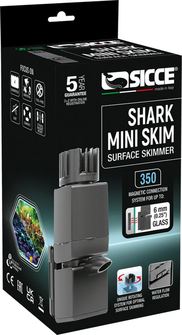 Shark Mini Skim Internal Filter, 1.5m, EU 2 pins
